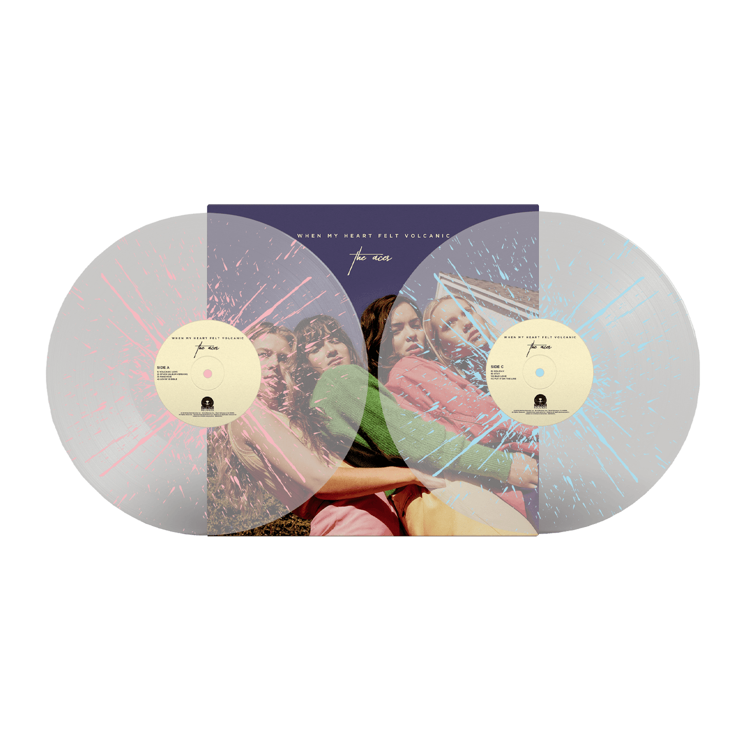 The Aces - When My Heart Felt Volcanic LP Repress