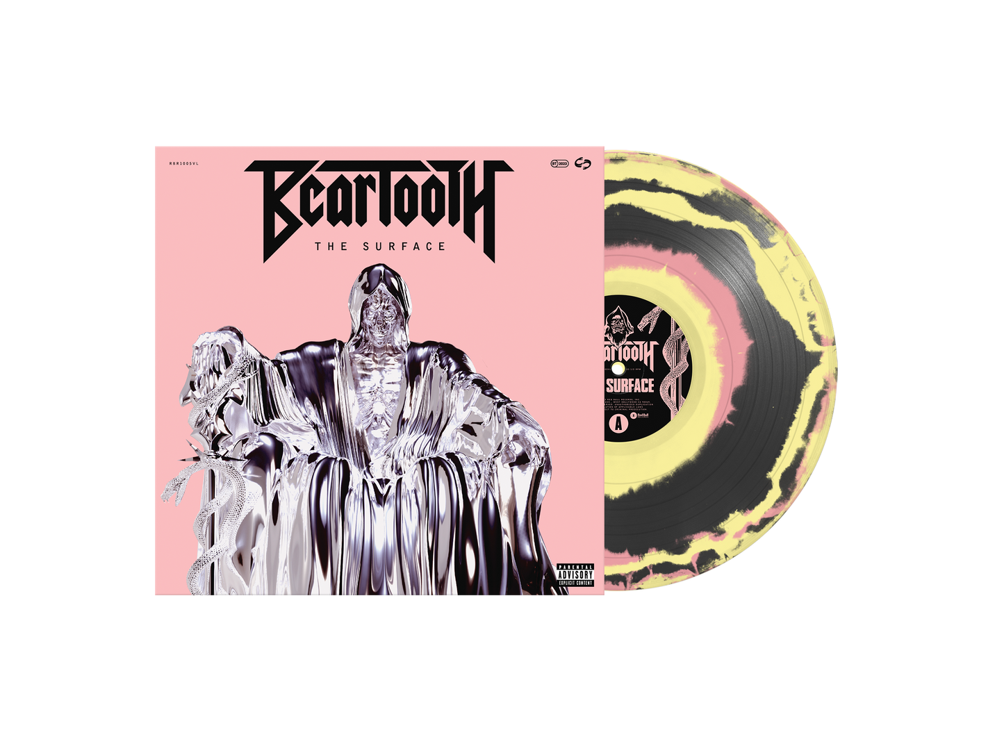 The Surface - Black/Yellow/Pink A-Side/B-Side Vinyl