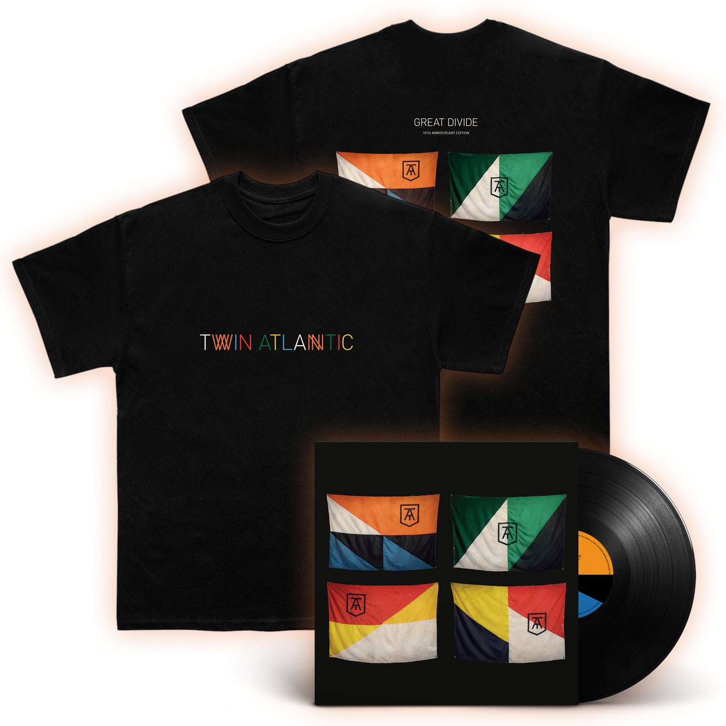 Great Divide (10th Anniversary Edition)” LP + T Shirt Bundle