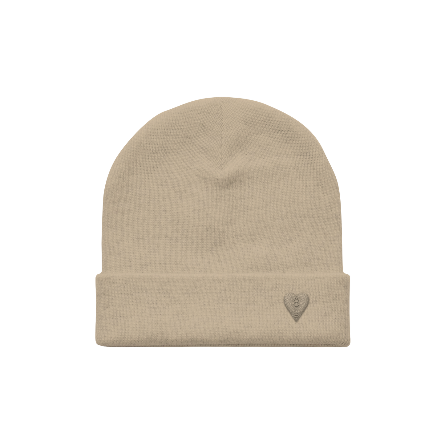 ILYFSL Heart logo Beanie (Tan)