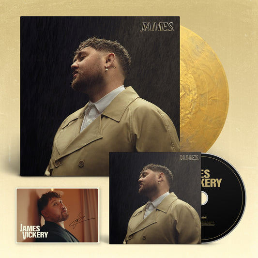 JAMES. CD & LP  SIGNED ARTCARD BUNDLE