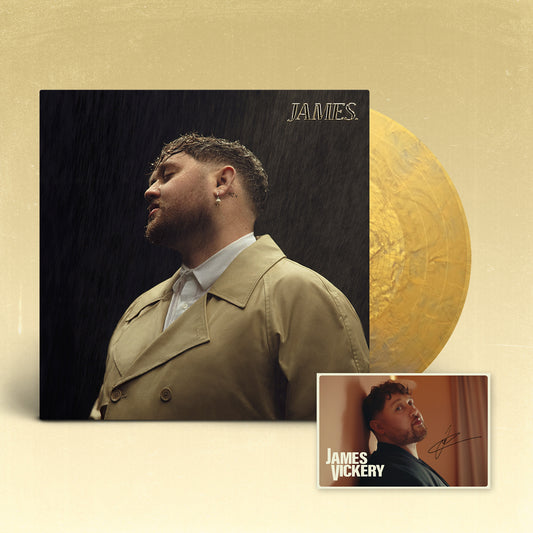 JAMES. LP + SIGNED ARTCARD