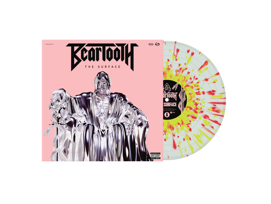 The Surface - Clear w/Yellow/Pink Neon Splatter Vinyl
