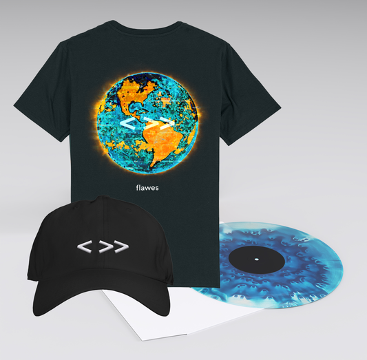 Flawes - OSBTSF Bundle 3 (SIGNED Vinyl/T-shirt/Cap bundle)